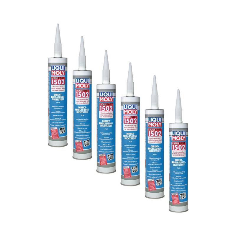 6x LIQUI MOLY 6139 Liquifast 1502 Scheibenkleber 310 von Liqui Moly