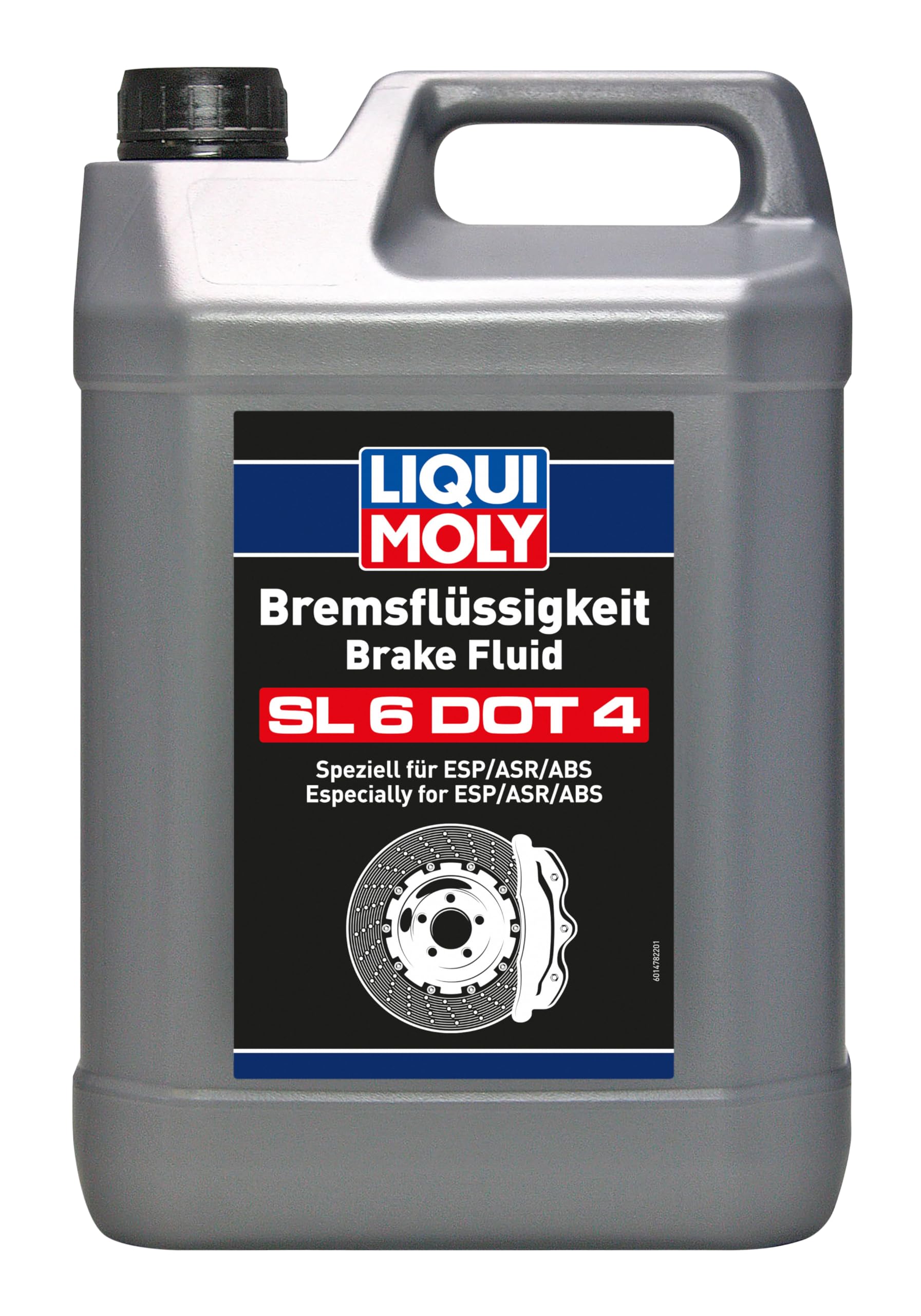 LIQUI MOLY Bremsflüssigkeit SL6 DOT 4 | 5 L | Bremsflüssigkeit | Art.-Nr.: 21169 von Liqui Moly