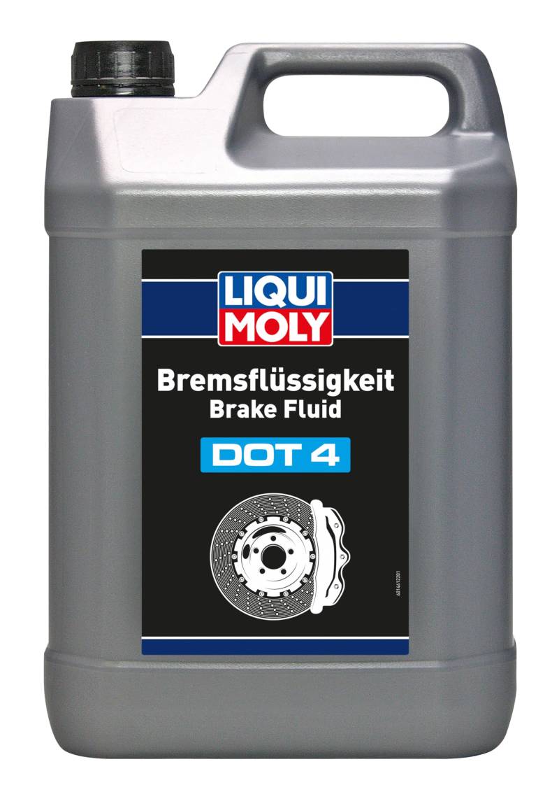 LIQUI MOLY Bremsflüssigkeit DOT 4 | 5 L | Bremsflüssigkeit | Art.-Nr.: 21158, farblos von Liqui Moly