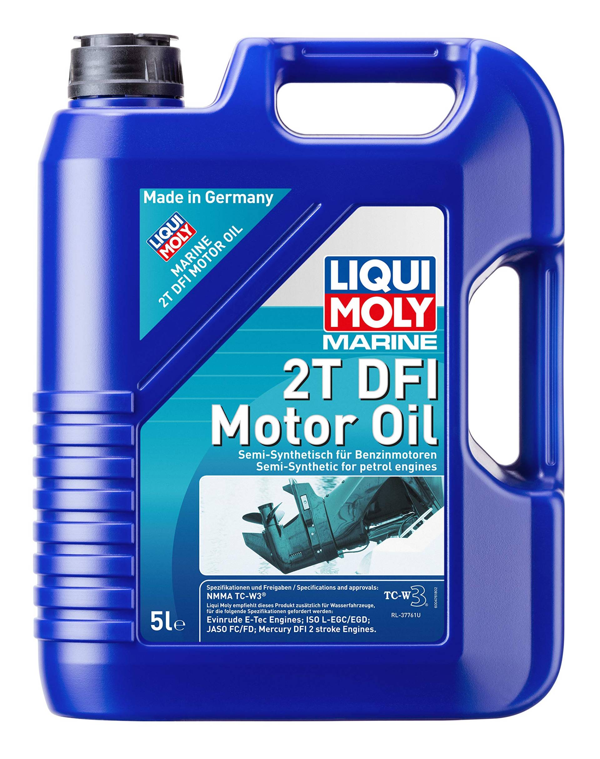 LIQUI MOLY Marine 2T DFI Motor Oil | 5 L | Boot 2-Takt-Öl | Art.-Nr.: 25063 von Liqui Moly