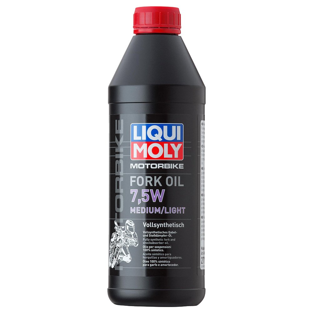 LIQUI MOLY Motorbike Fork Oil 7,5W medium/light | 1 L | Motorrad Gabelöl | Art.-Nr.: 2719 von Liqui Moly