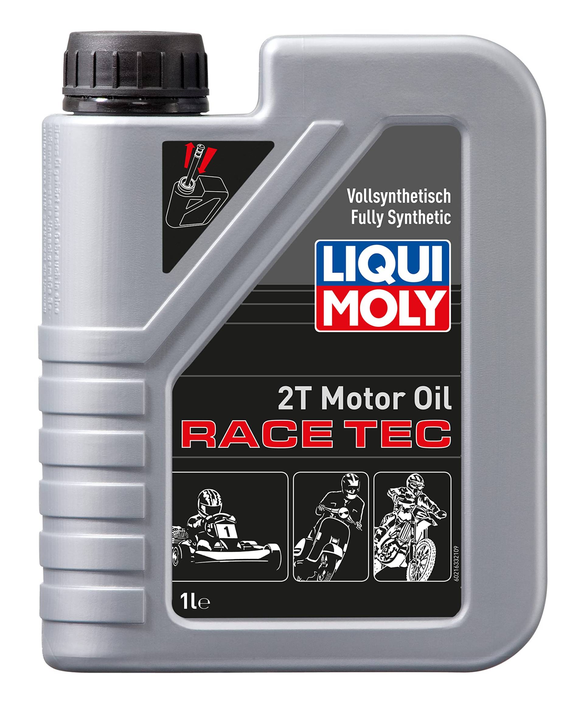 LIQUI MOLY 2T Motoroil Race Tec | 1 L | vollsynthetisches Motoröl | Art.-Nr.: 21633 von Liqui Moly