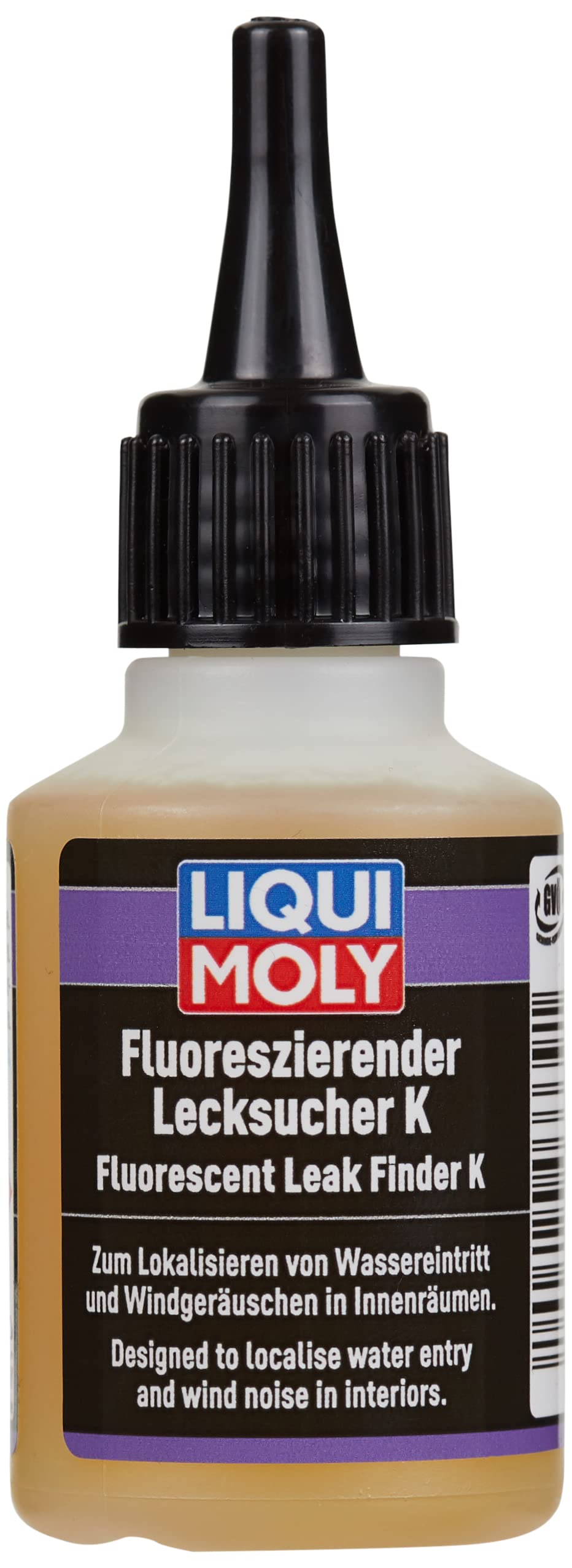 LIQUI MOLY Fluoreszierender Lecksucher K | 50 ml | Servicespray | Art.-Nr.: 3339, farblos von Liqui Moly