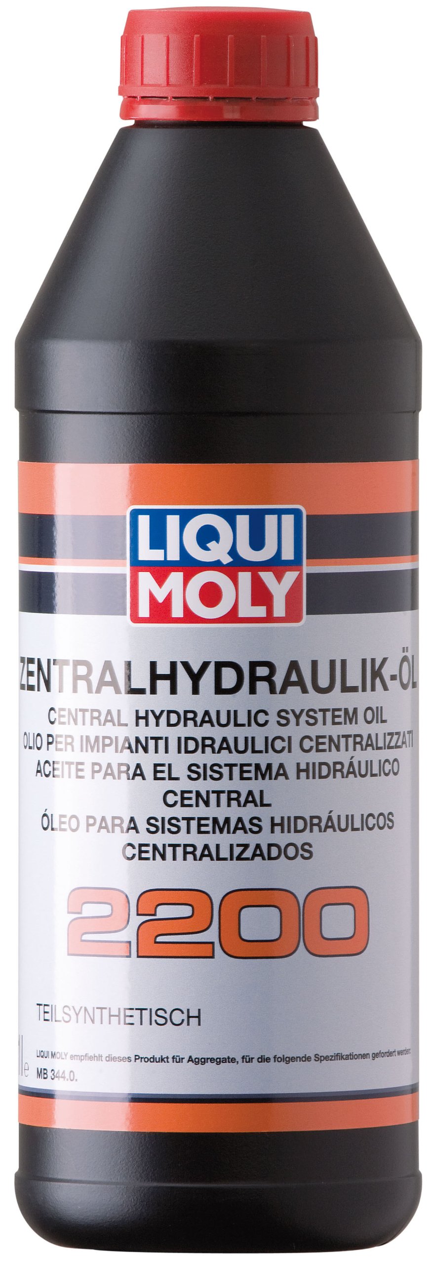 LIQUI MOLY Zentralhydrauliköl 2200 | 1 L | Hydrauliköl | Art.-Nr.: 3664, farblos von Liqui Moly