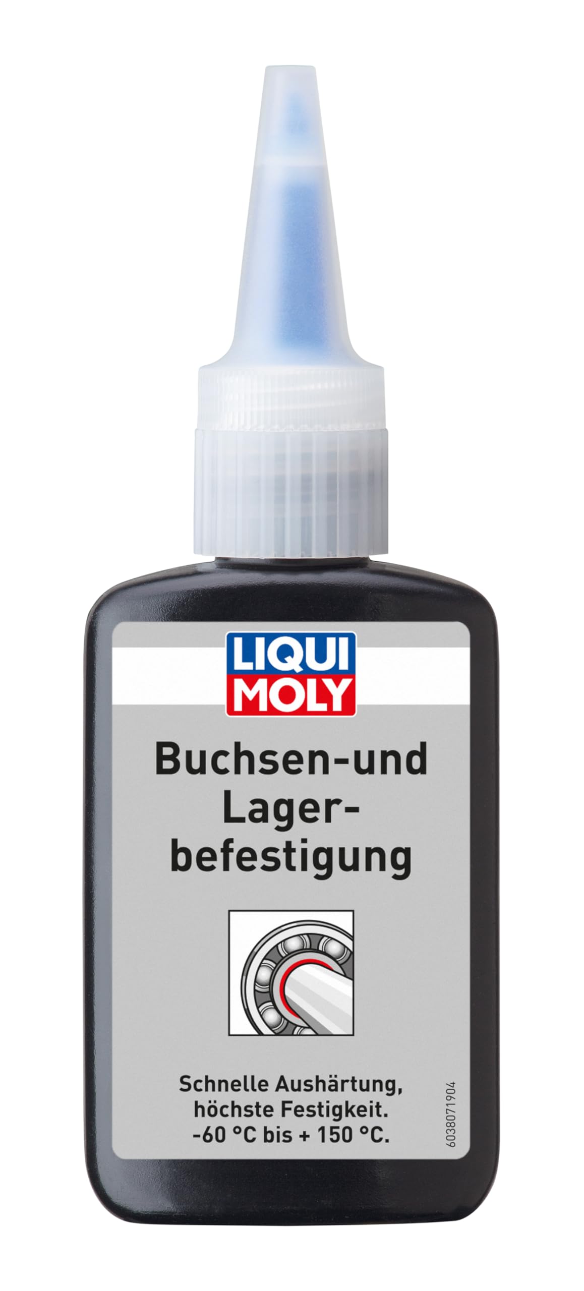 LIQUI MOLY Buchsen- und Lagerbefestigung | 50 g | Klebstoff | Art.-Nr.: 3807, farblos von Liqui Moly