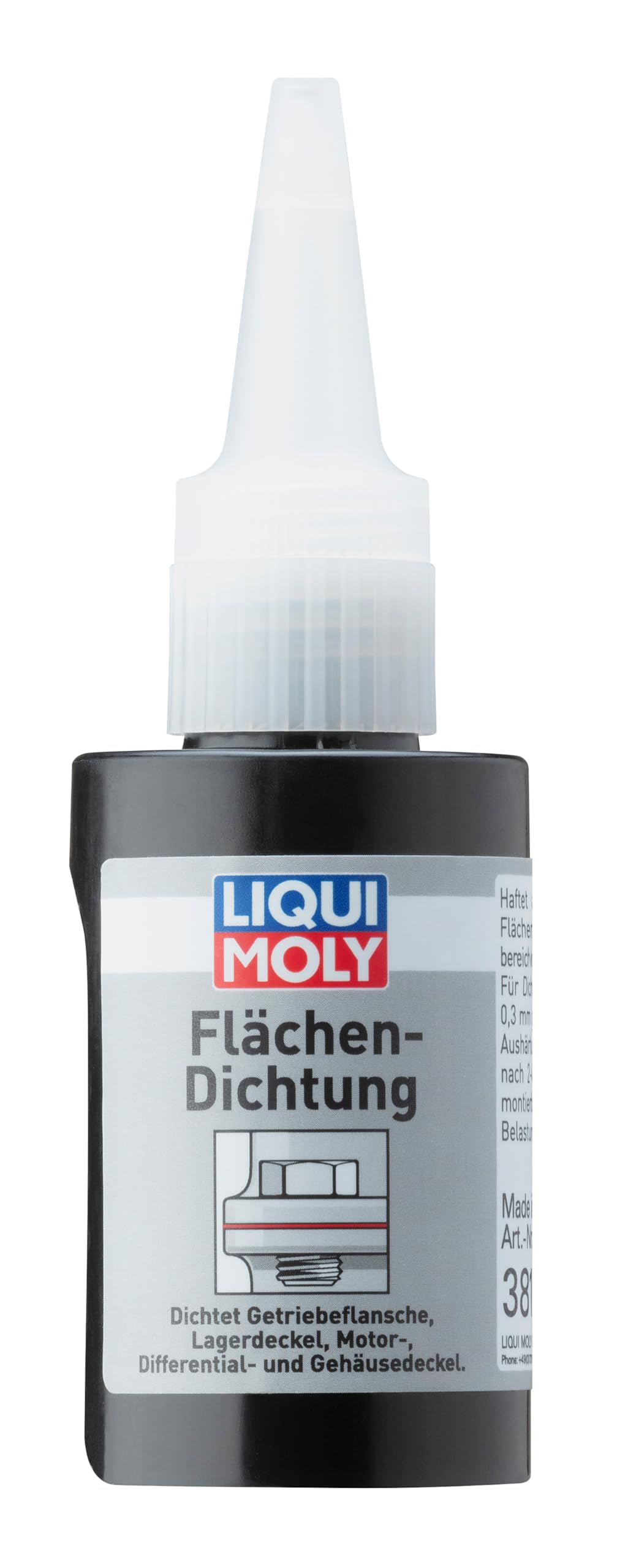 LIQUI MOLY Flächendichtung | 50 g | Klebstoff | Art.-Nr.: 3810, farblos von Liqui Moly