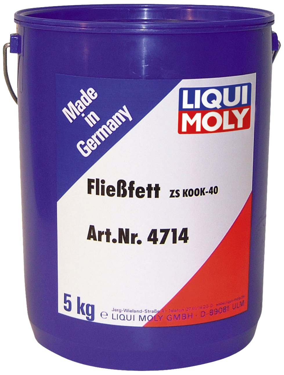 LIQUI MOLY Fließfett ZS K00K-40 | 5 kg | Lithium Fett | Art.-Nr.: 4714 von Liqui Moly