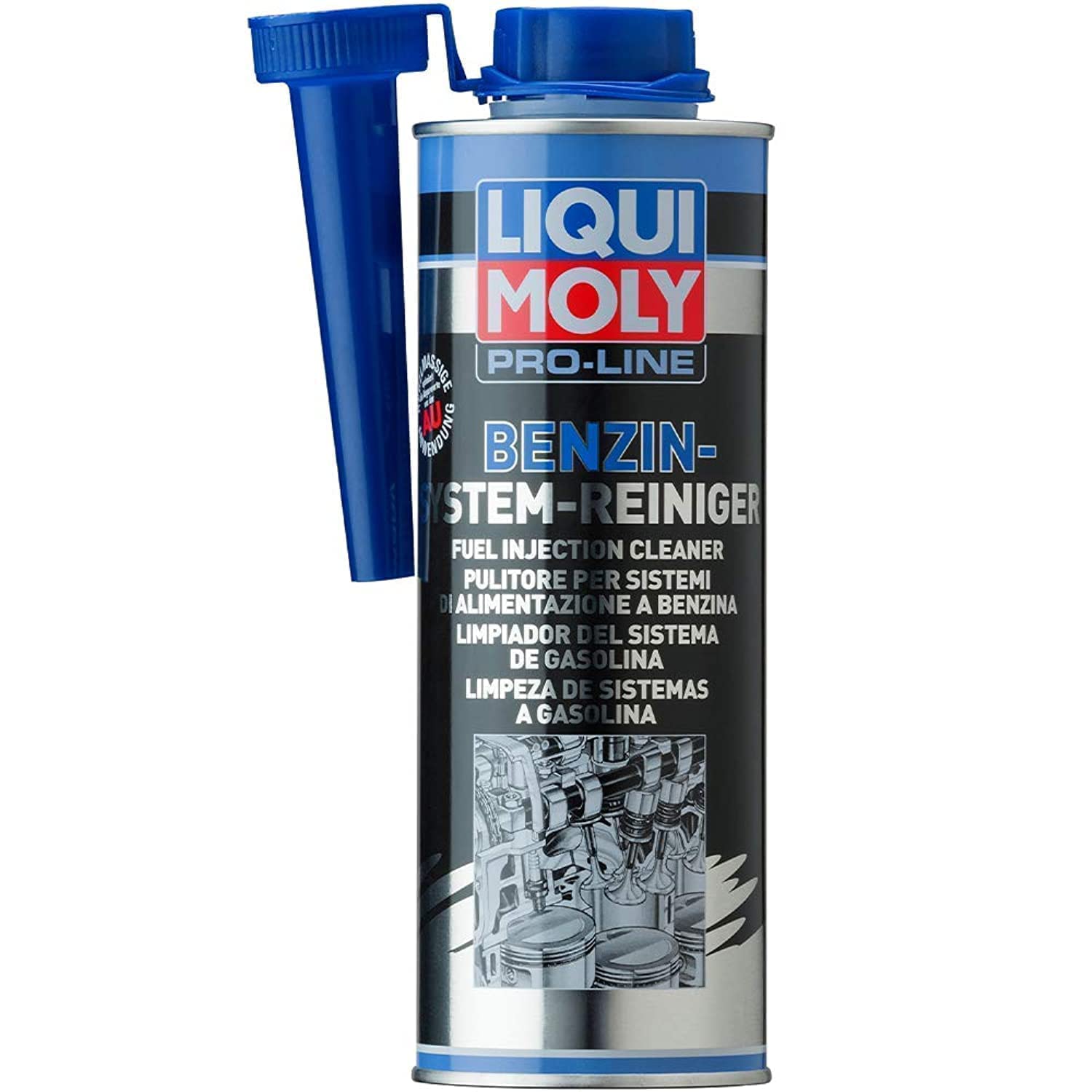 LIQUI MOLY Pro-Line Benzin-System-Reiniger | 500 ml | Benzinadditiv | Art.-Nr.: 5153, farblos von Liqui Moly