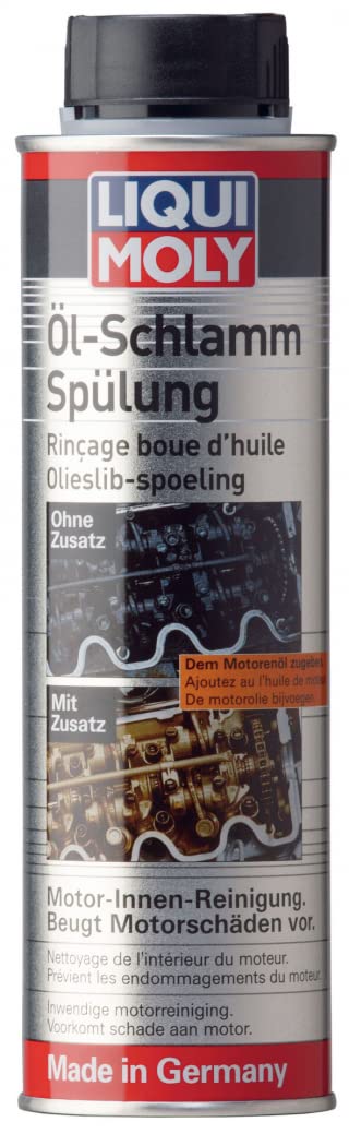 LIQUI MOLY Ölschlammspülung | 300 ml | Öladditiv | Art.-Nr.: 5200, farblos von Liqui Moly