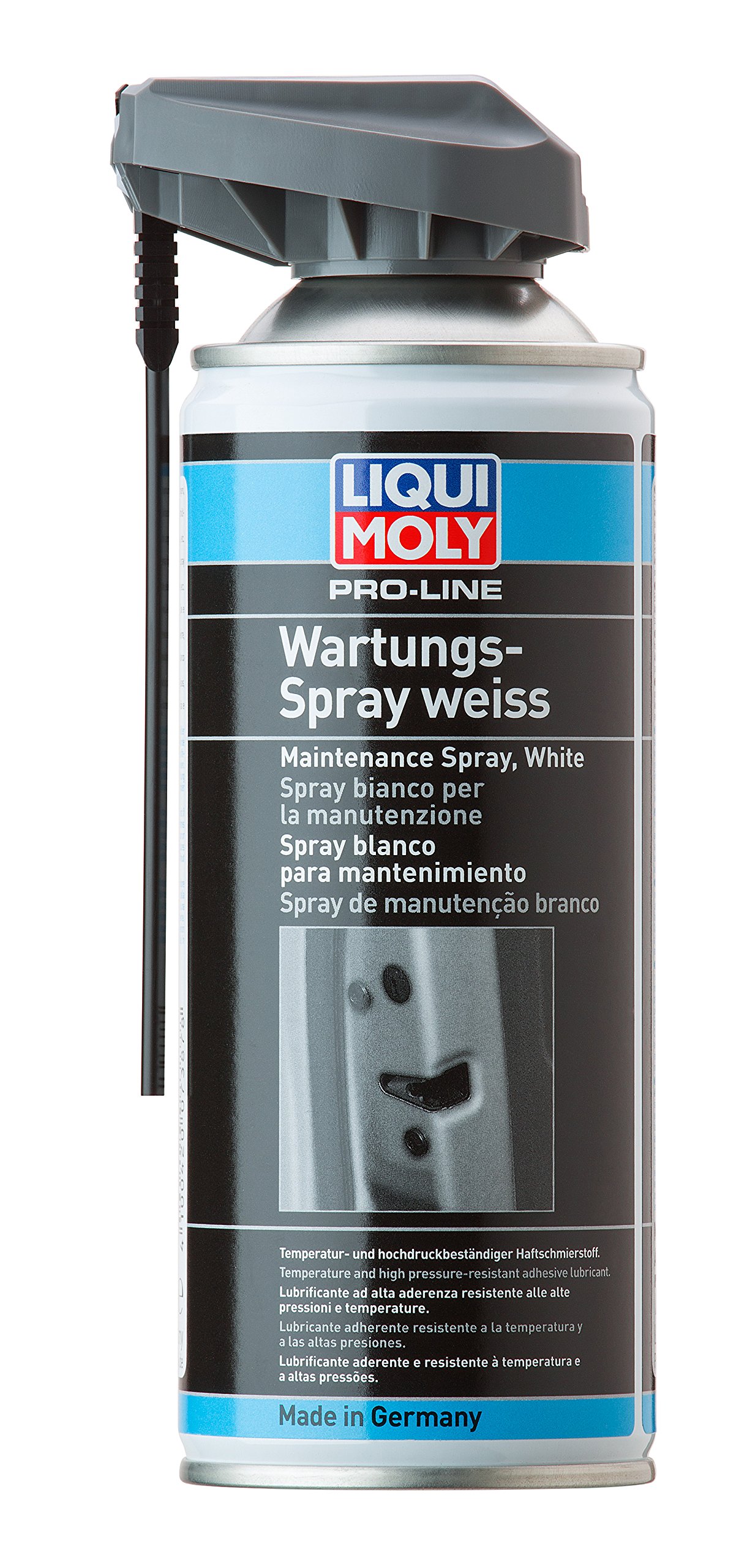 LIQUI MOLY Pro-Line Wartungsspray weiß | 400 ml | Paste | Art.-Nr.: 7387, farblos von Liqui Moly