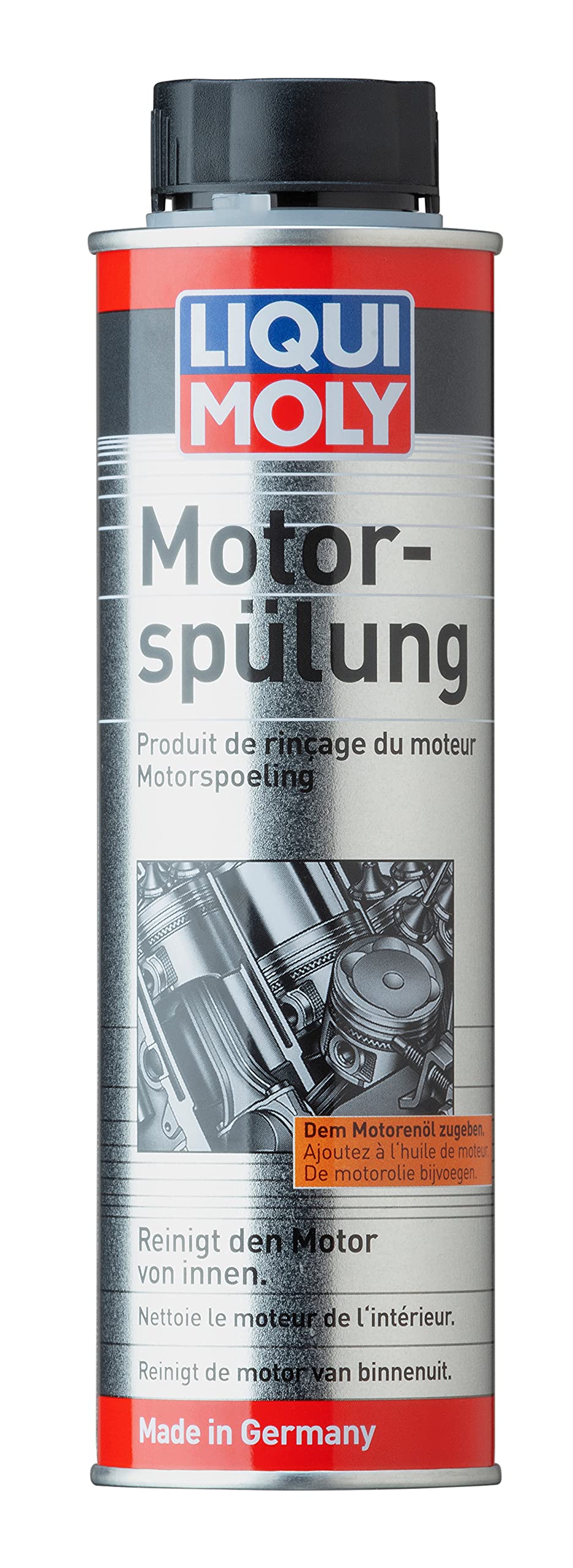 LIQUI MOLY Motorspülung | 300 ml | Öladditiv | Art.-Nr.: 7681, farblos von Liqui Moly