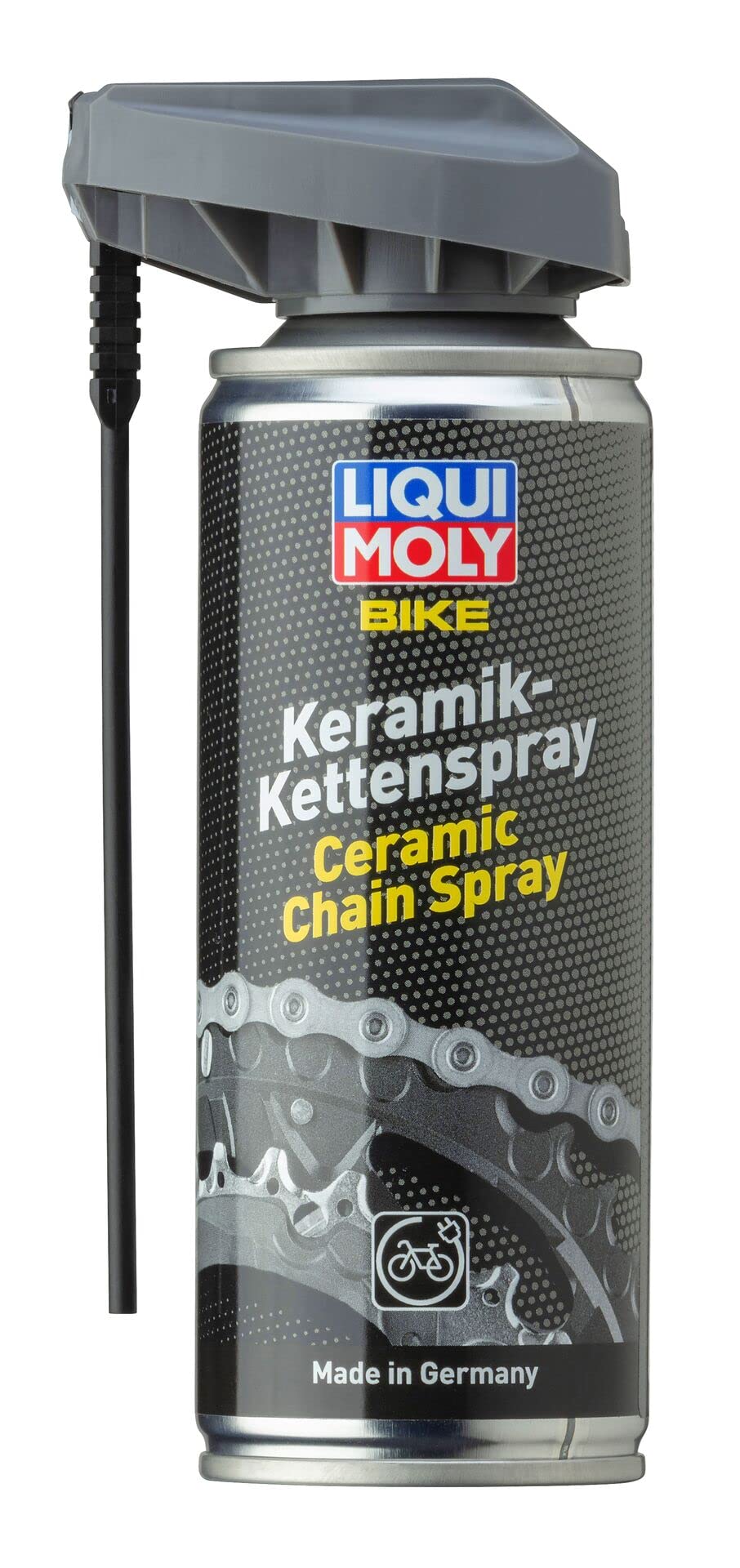 LIQUI MOLY Bike Keramik-Kettenspray | 200 ml | Fahrrad Haftschmierstoff ohne Kupfer | Art.-Nr.: 21692 von Liqui Moly