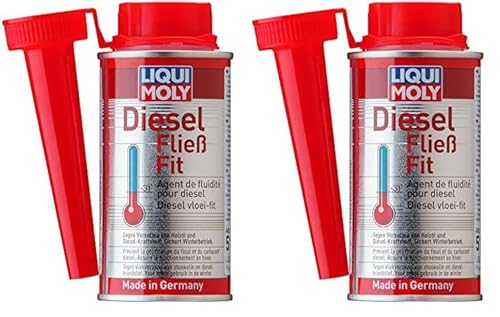 LIQUI MOLY Diesel Fließ Fit | 150 ml | Dieseladditiv | Art.-Nr.: 5130 (Packung mit 2) von Liqui Moly