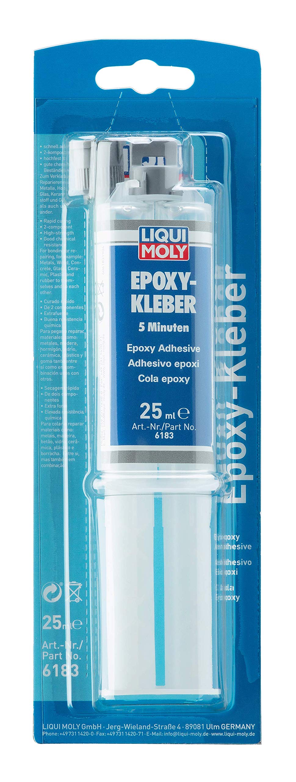 LIQUI MOLY Epoxy-Kleber | 25 ml | Klebstoff | Art.-Nr.: 6183 von Liqui Moly