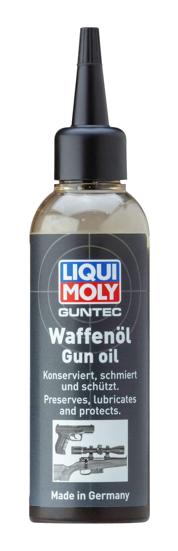 LIQUI MOLY GUNTEC Waffenöl | 100 ml | Waffenpflege | Korrosionsschutz | Rostlöser | Art.-Nr.: 24391 von Liqui Moly