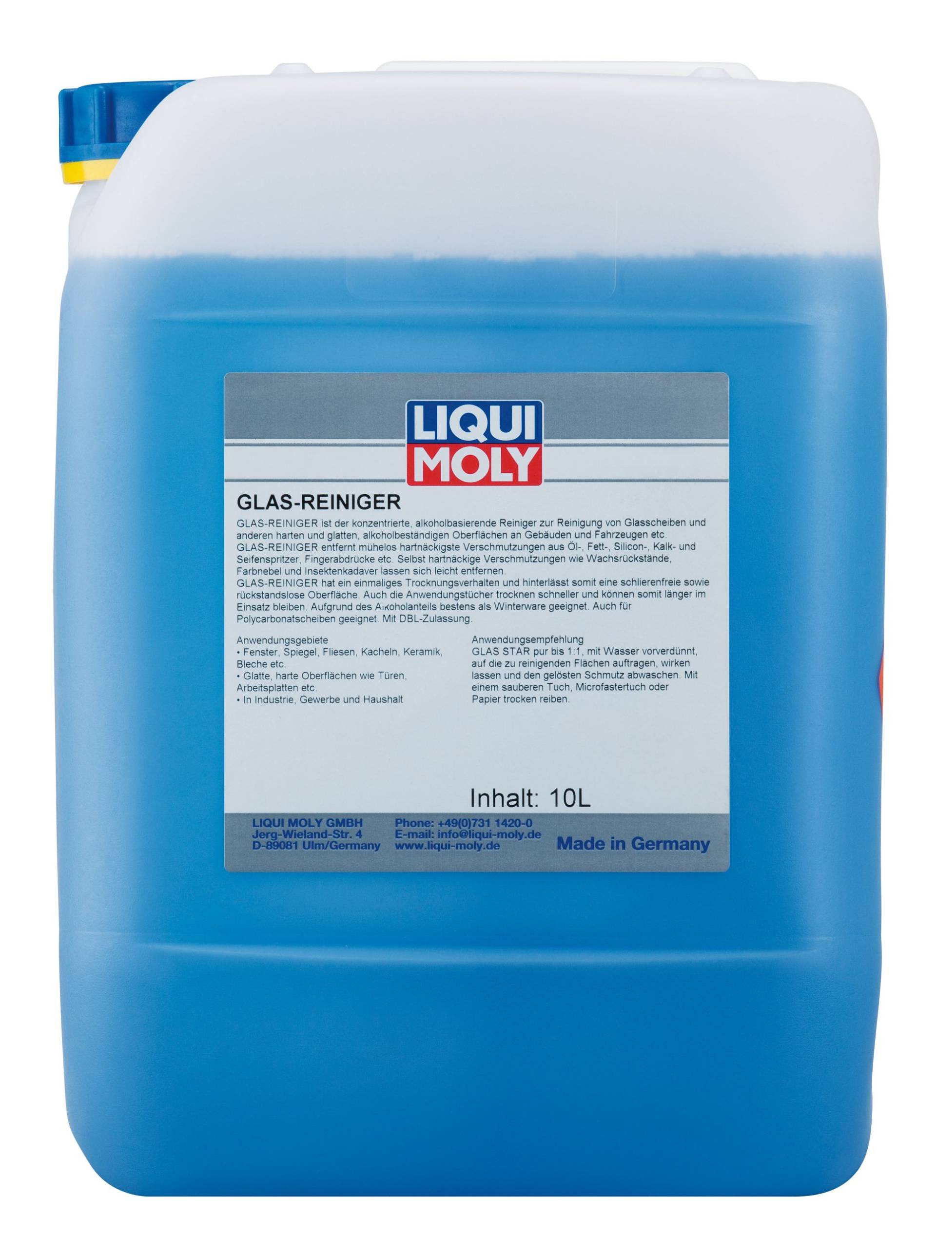 LIQUI MOLY Glasreiniger | 10 L | Autopflege | Art.-Nr.: 8194 von Liqui Moly