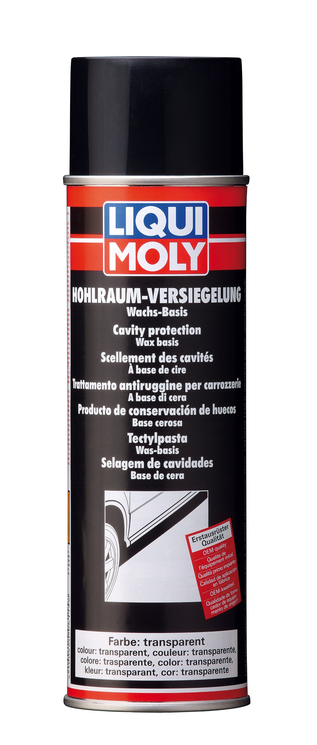 LIQUI MOLY Hohlraumversiegelung transparent | 500 ml | Karosserieschutz | Unterbodenschutz | Hohlraumversiegelung | Art.-Nr.: 6115, farblos von Liqui Moly