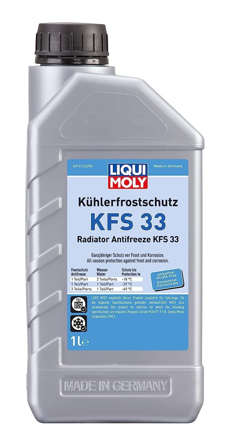 LIQUI MOLY Kühlerfrostschutz KFS 33 | 1 L | Kühlerschutz | Art.-Nr.: 21130, farblos von Liqui Moly