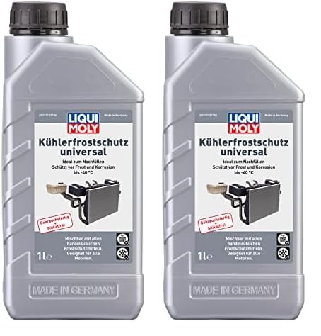 LIQUI MOLY Kühlerfrostschutz universal | 1 L | Kühlerschutz | Art.-Nr.: 21313 (Packung mit 2) von Liqui Moly