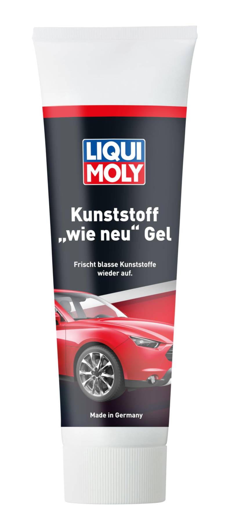 LIQUI MOLY Kunststoff "wie neu" Gel, Art.-Nr. 21899 I 250 ml Kunststoffpflege Auto für verblasste Kunststoffteile I Pflegt, verschönert & schützt I Kunststoff Auffrischer für Außen I UV-beständig von Liqui Moly