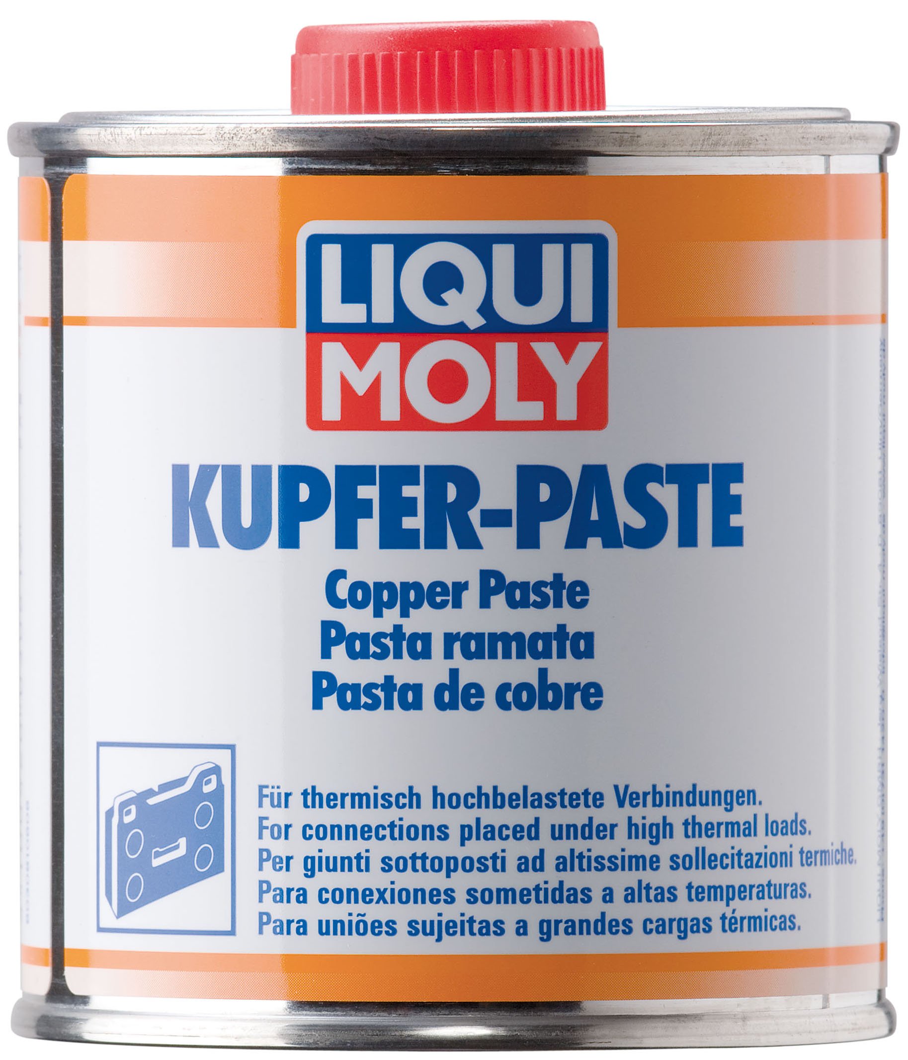 LIQUI MOLY Kupferpaste | 250 g | Lithium Fett | Art.-Nr.: 3081 von Liqui Moly