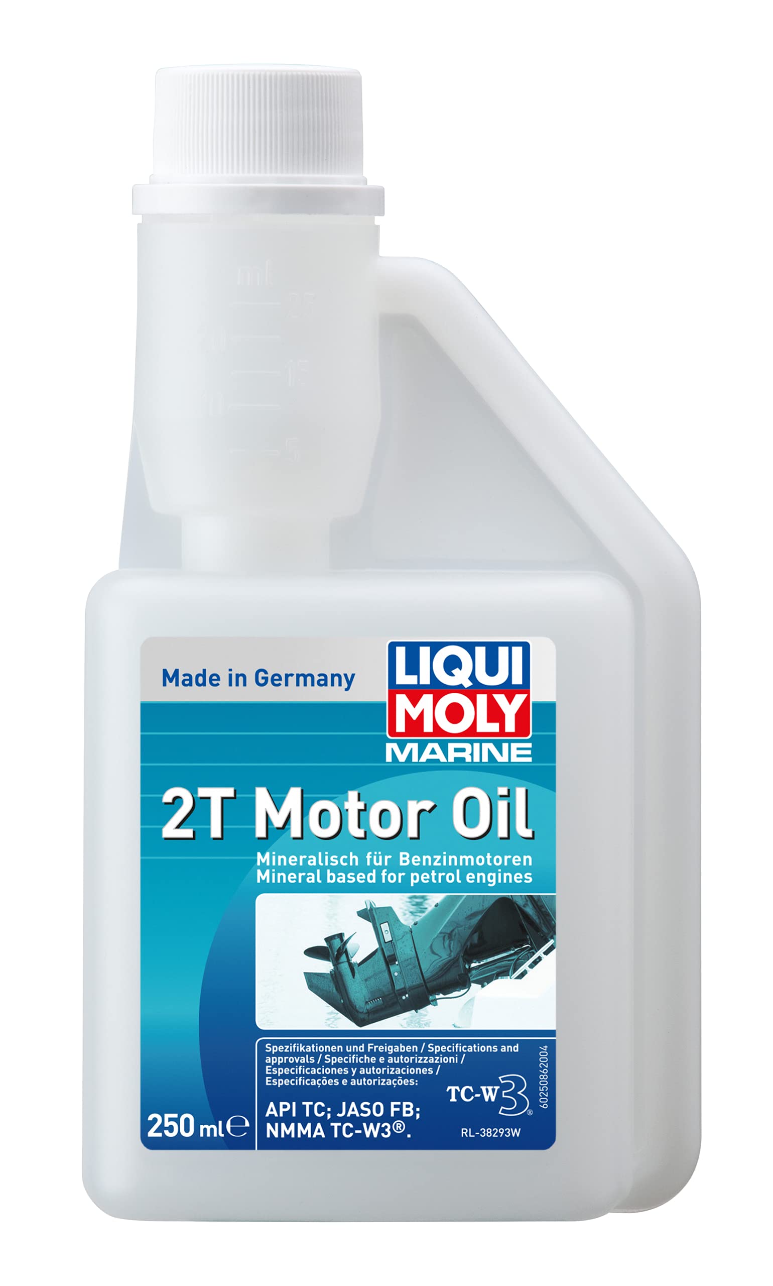 LIQUI MOLY Marine 2T Motor Oil | 250 ml | Boot 2-Takt-Öl | Art.-Nr.: 25086 von Liqui Moly