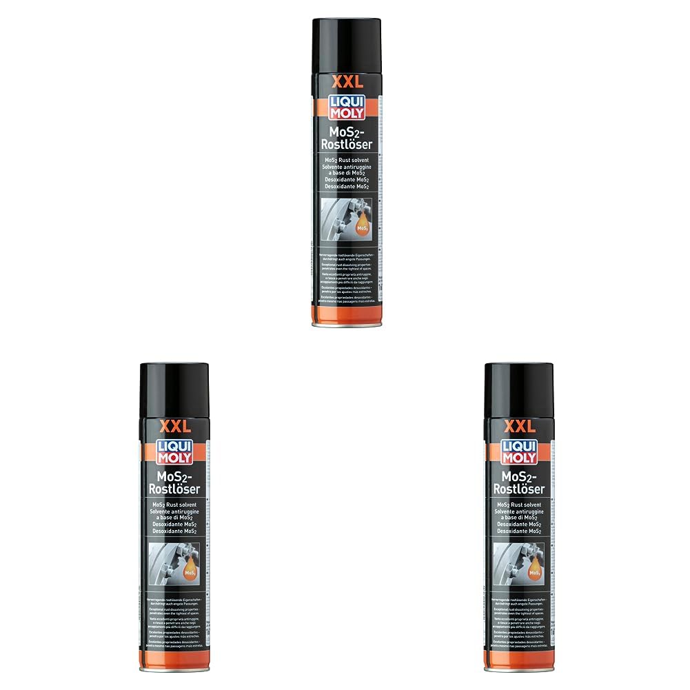 LIQUI MOLY MoS2-Rostlöser XXL | 600 ml | Korrosionsschutz | Rostlöser | Art.-Nr.: 1613 (Packung mit 3) von Liqui Moly