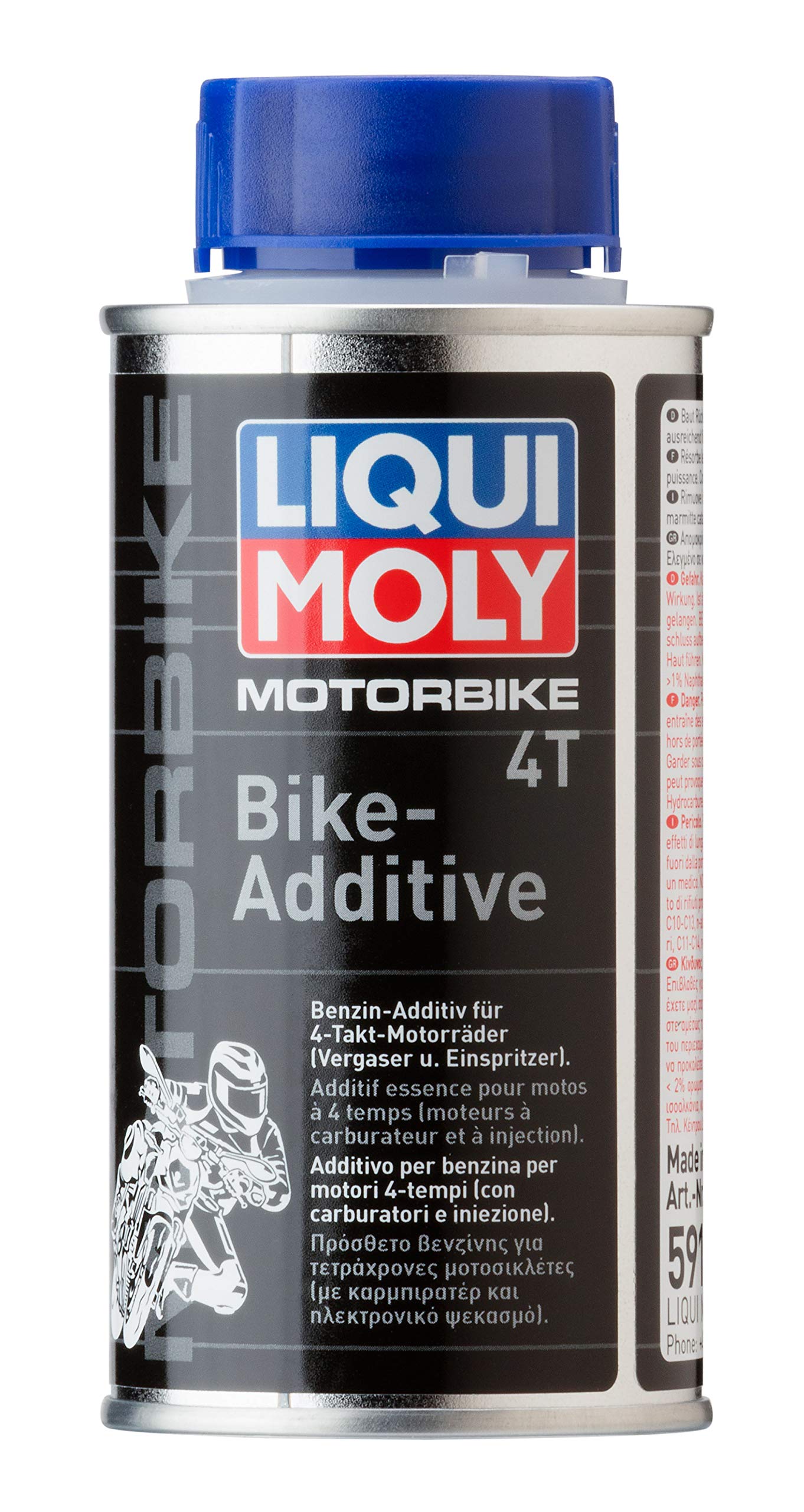 LIQUI MOLY Motorbike 4T Bike-Additive | 125 ml | Motorrad Benzinadditiv | Art.-Nr.: 1581, farblos von Liqui Moly