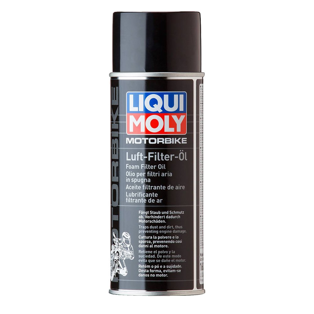 LIQUI MOLY Motorbike Luftfilteröl (Spray) | 400 ml | Motorradpflege | Art.-Nr.: 1604, farblos von Liqui Moly