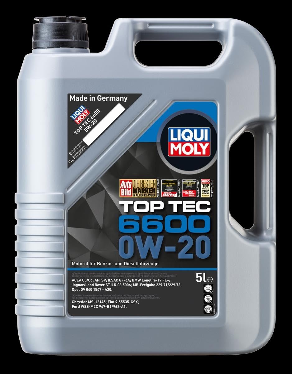 LIQUI MOLY Motoröl 0W-20 5 L Auto von Liqui Moly