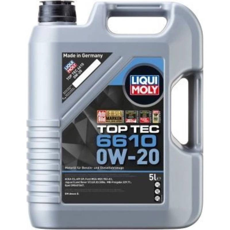 LIQUI MOLY Top Tec 6610 0W-20 | Motoröle | 5 L | Art.Nr. 21662 von Liqui Moly