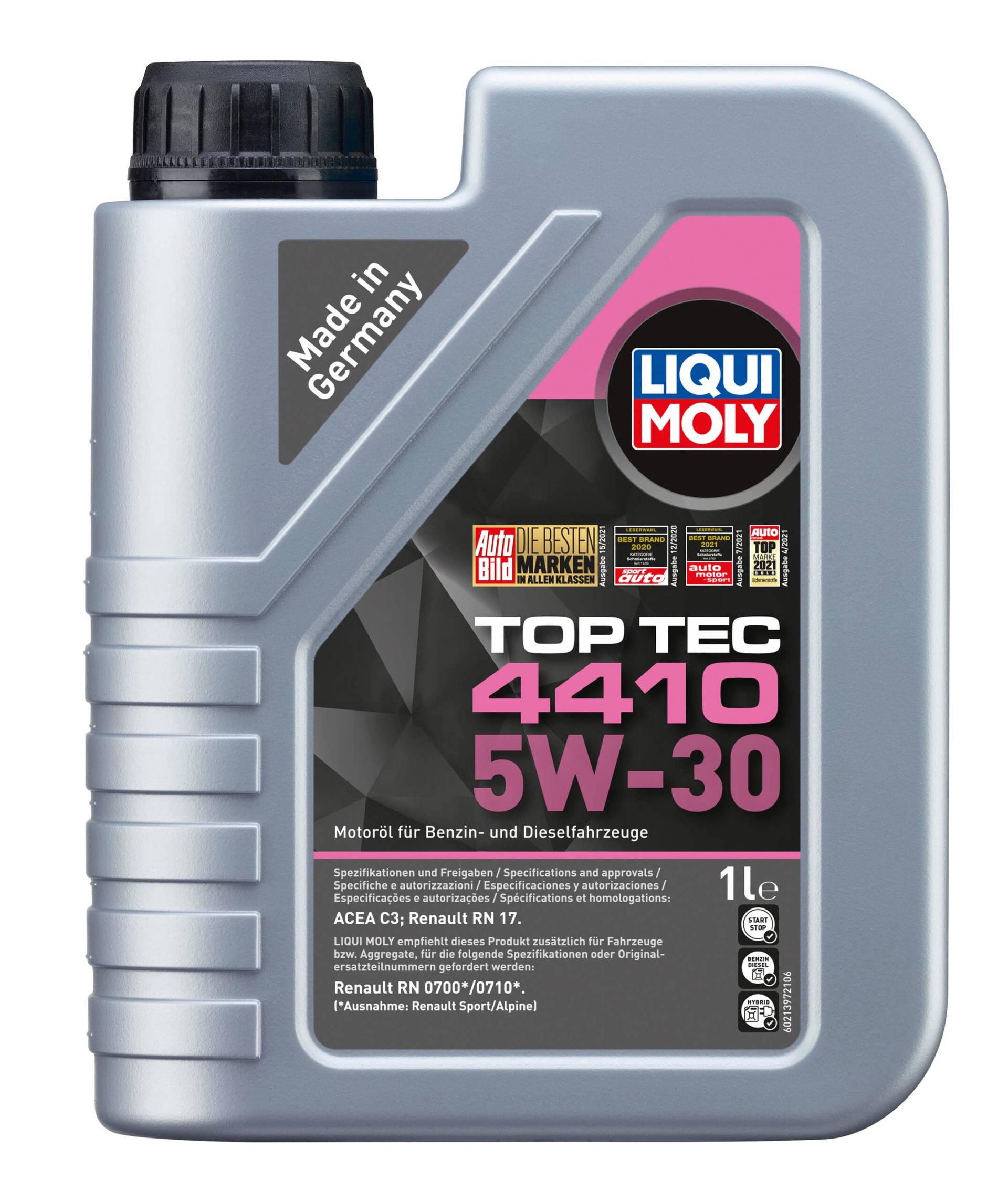 LIQUI MOLY Motoröl 5W-30 1 L für VW Golf IV Schrägheck (1J1) POLO (9N_) G von Liqui Moly