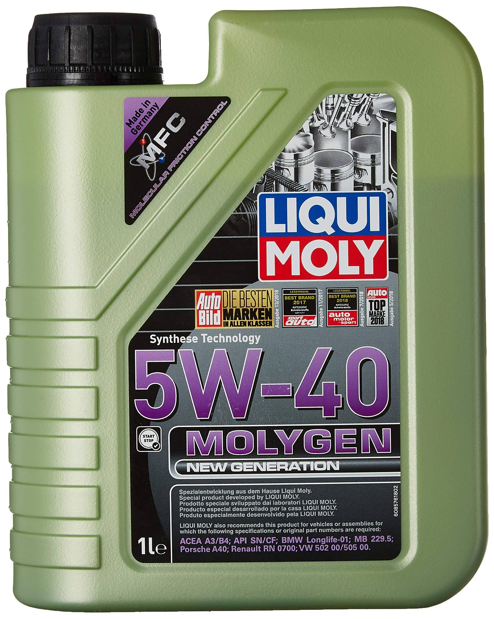 LIQUI MOLY Motoröl 5W-40 1 L von Liqui Moly