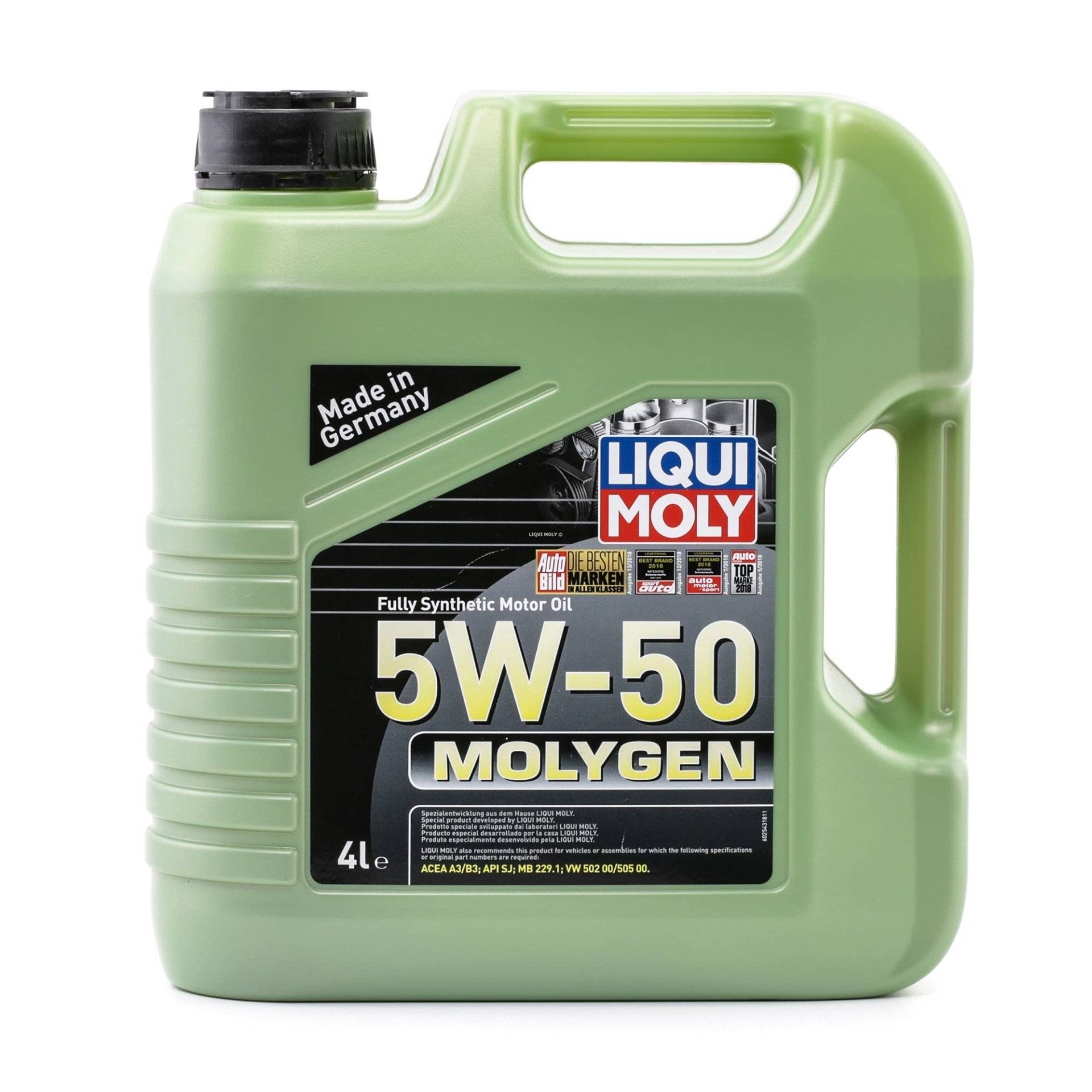 LIQUI MOLY Motoröl 5W-50 4 L für VW Golf IV Schrägheck (1J1) POLO (9N_) von Liqui Moly