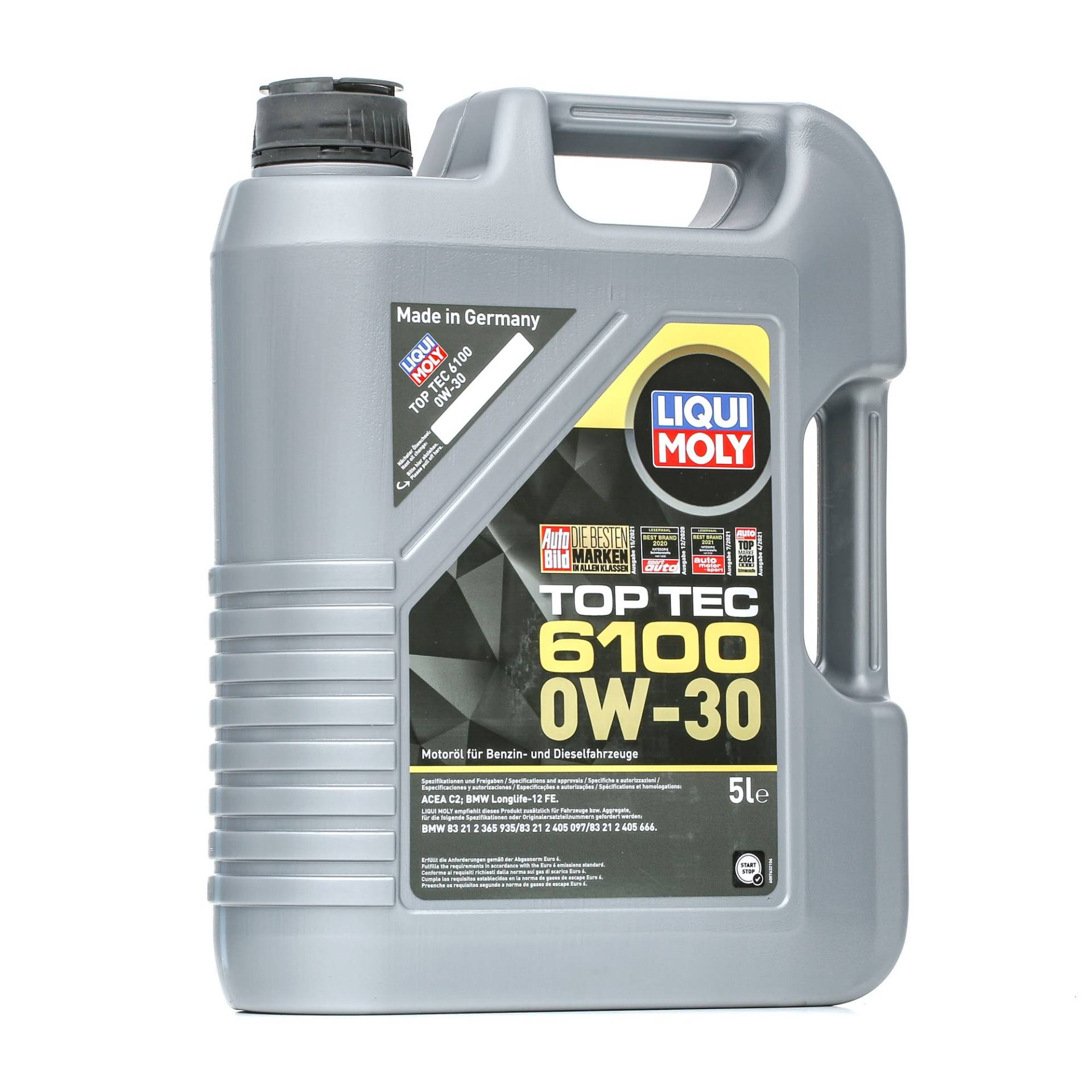 LIQUI MOLY Motoröl MERCEDES-BENZ,BMW,HYUNDAI 20771 Motorenöl,Öl,Öl für Motor von Liqui Moly