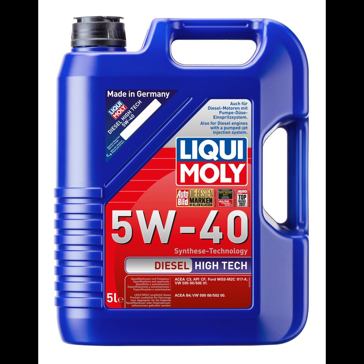 LIQUI MOLY Motoröl VW,AUDI,OPEL 1332 P000304 Motorenöl,Öl,Öl für Motor von Liqui Moly