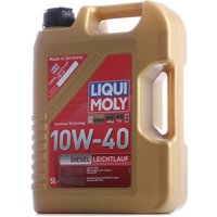 LIQUI MOLY Motoröl Diesel Leichtlauf 10W-40 Inhalt: 5l, Teilsynthetiköl 21315 von Liqui Moly