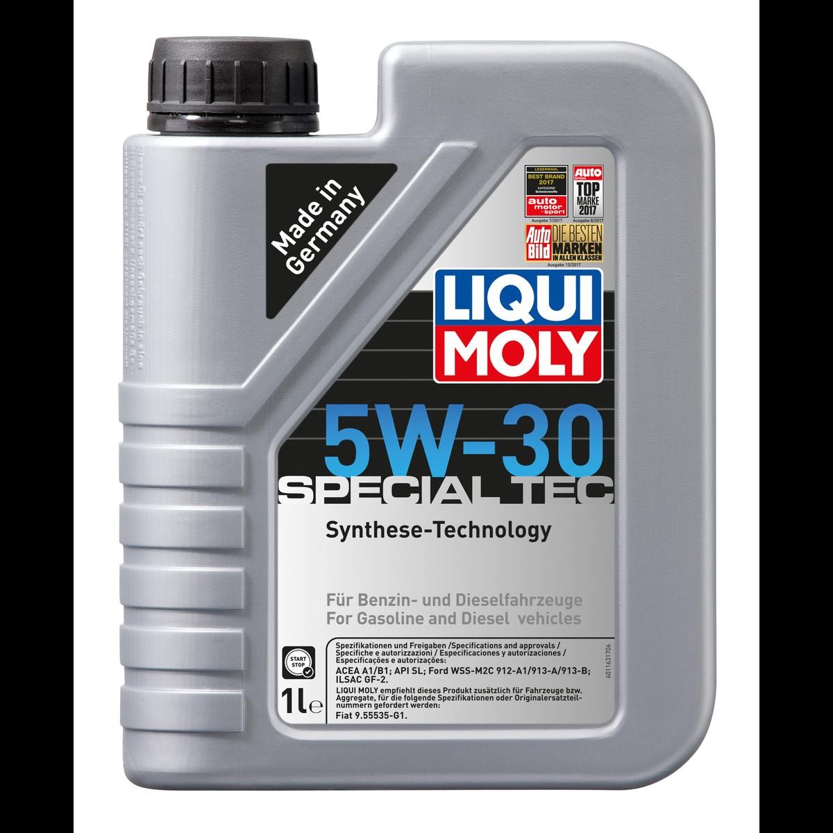 LIQUI MOLY Motoröl OPEL,FORD,RENAULT 1163 P000313 Motorenöl,Öl,Öl für Motor von Liqui Moly