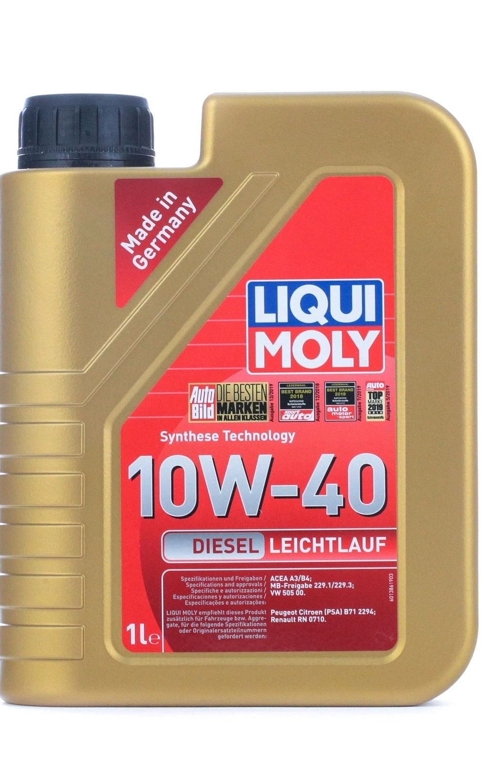 LIQUI MOLY Motoröl VW,AUDI,MERCEDES-BENZ 1386 P000286 Motorenöl,Öl,Öl für Motor von Liqui Moly