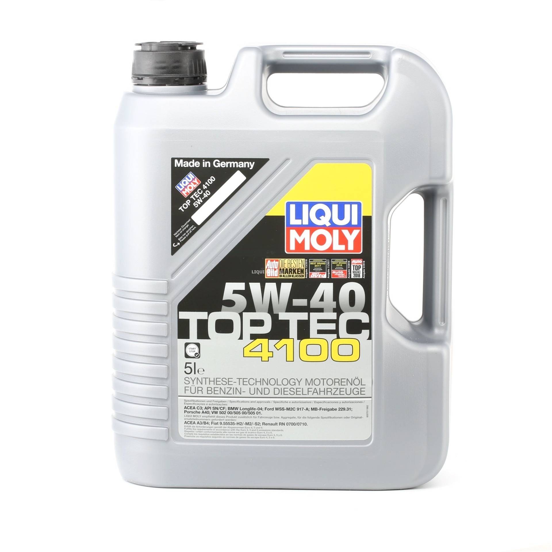 LIQUI MOLY Motoröl VW,AUDI,MERCEDES-BENZ 3701 P000322 Motorenöl,Öl,Öl für Motor von Liqui Moly