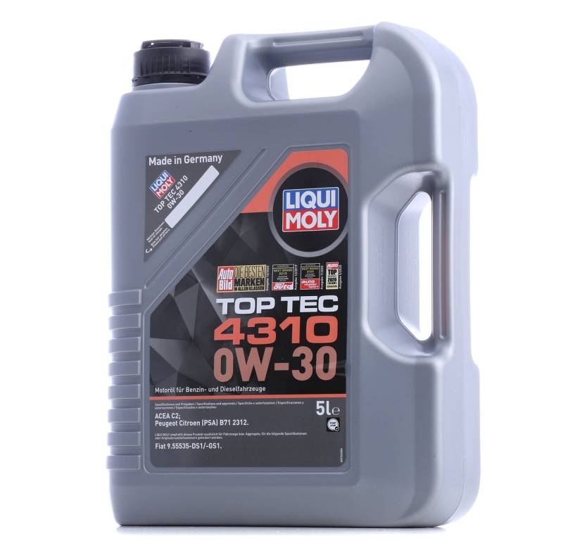 LIQUI MOLY Motoröl OPEL,FIAT,HYUNDAI 2362 Motorenöl,Öl,Öl für Motor von Liqui Moly