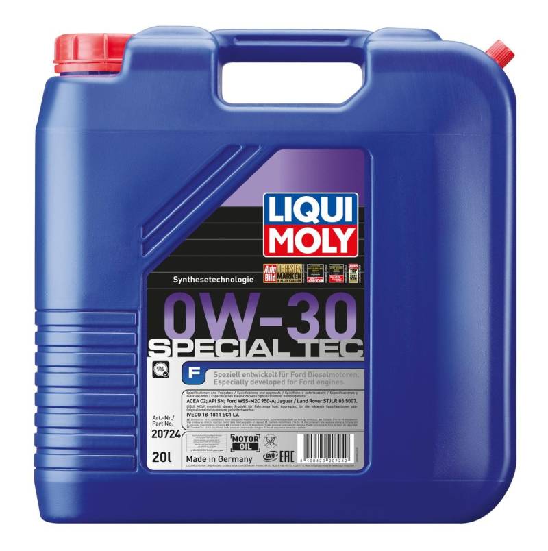 LIQUI MOLY Motoröl FORD,HYUNDAI,PEUGEOT 20724 Motorenöl,Öl,Öl für Motor von Liqui Moly