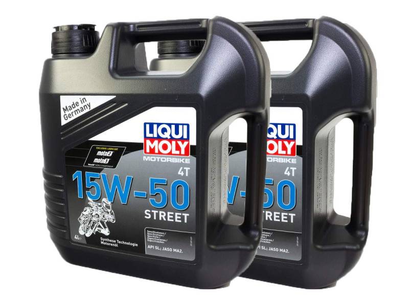 LIQUI MOLY Motoröl High Performance 2x 4 Liter 15W-50 von Liqui Moly