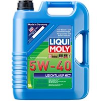 LIQUI MOLY Motoröl Leichtlauf HC7 5W-40 Inhalt: 5l, HC Synthese Öl (Hydro-Cracked) 2309 von Liqui Moly