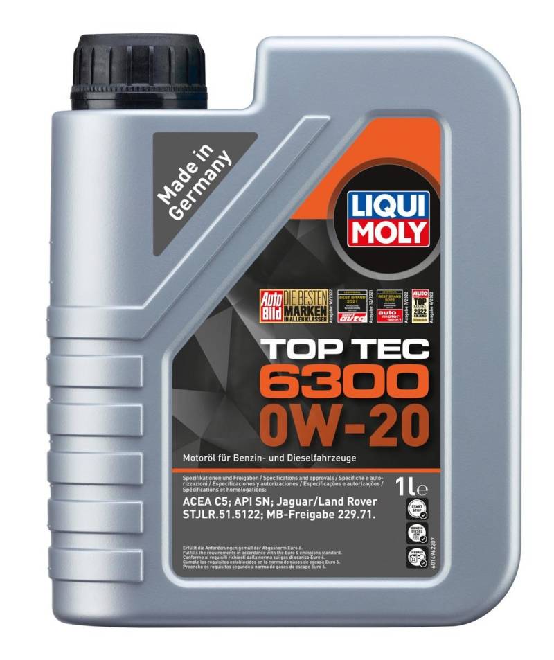 LIQUI MOLY Motoröl MERCEDES-BENZ,HYUNDAI,TOYOTA 21210 Motorenöl,Öl,Öl für Motor von Liqui Moly