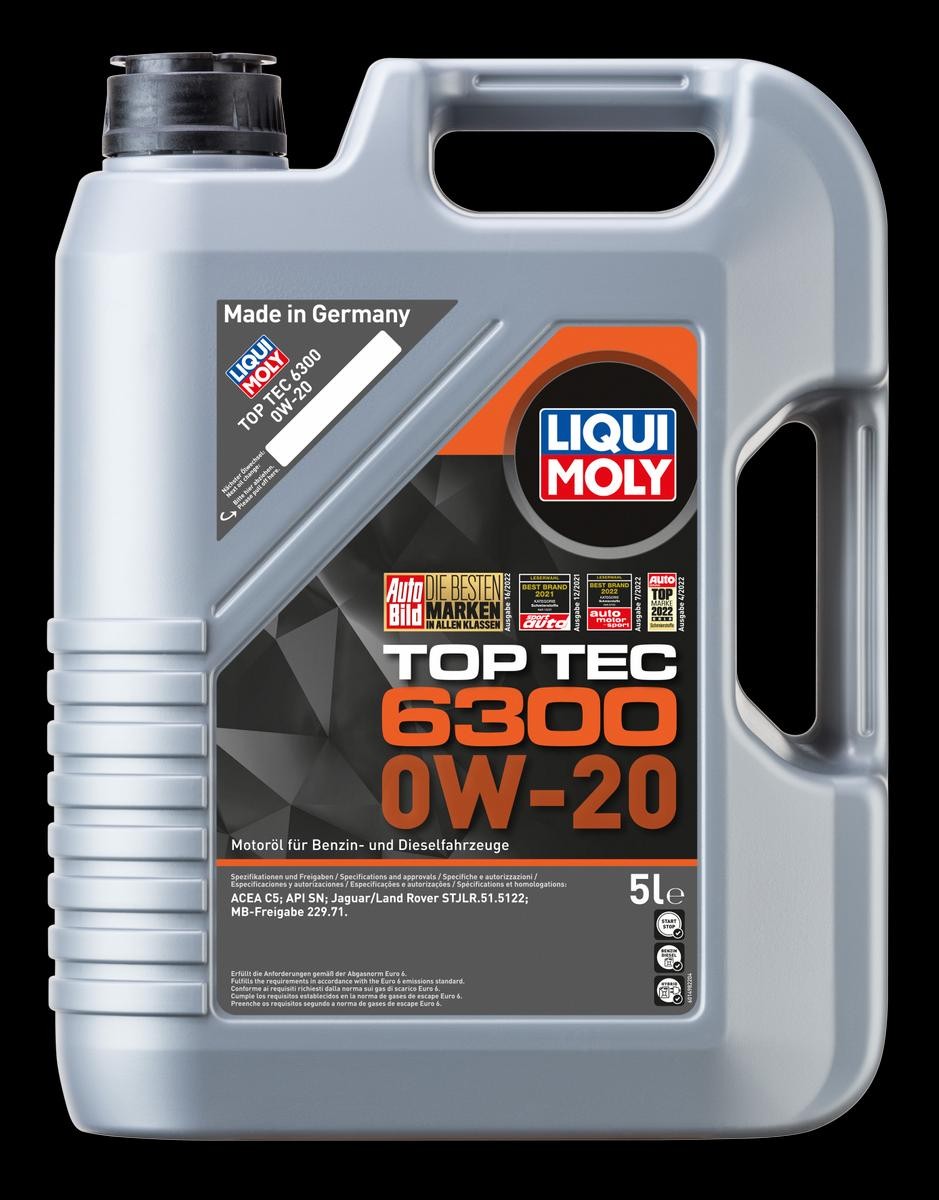 LIQUI MOLY Motoröl MERCEDES-BENZ,HYUNDAI,TOYOTA 21211 Motorenöl,Öl,Öl für Motor von Liqui Moly