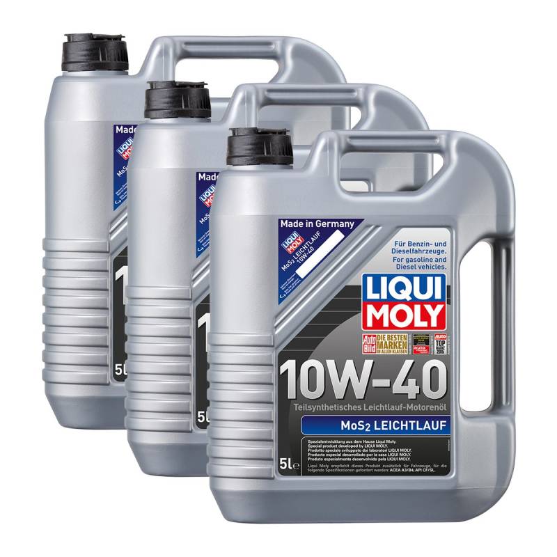 LIQUI MOLY 15 L MoS2 Leichtlauf 10W-40 von Liqui Moly