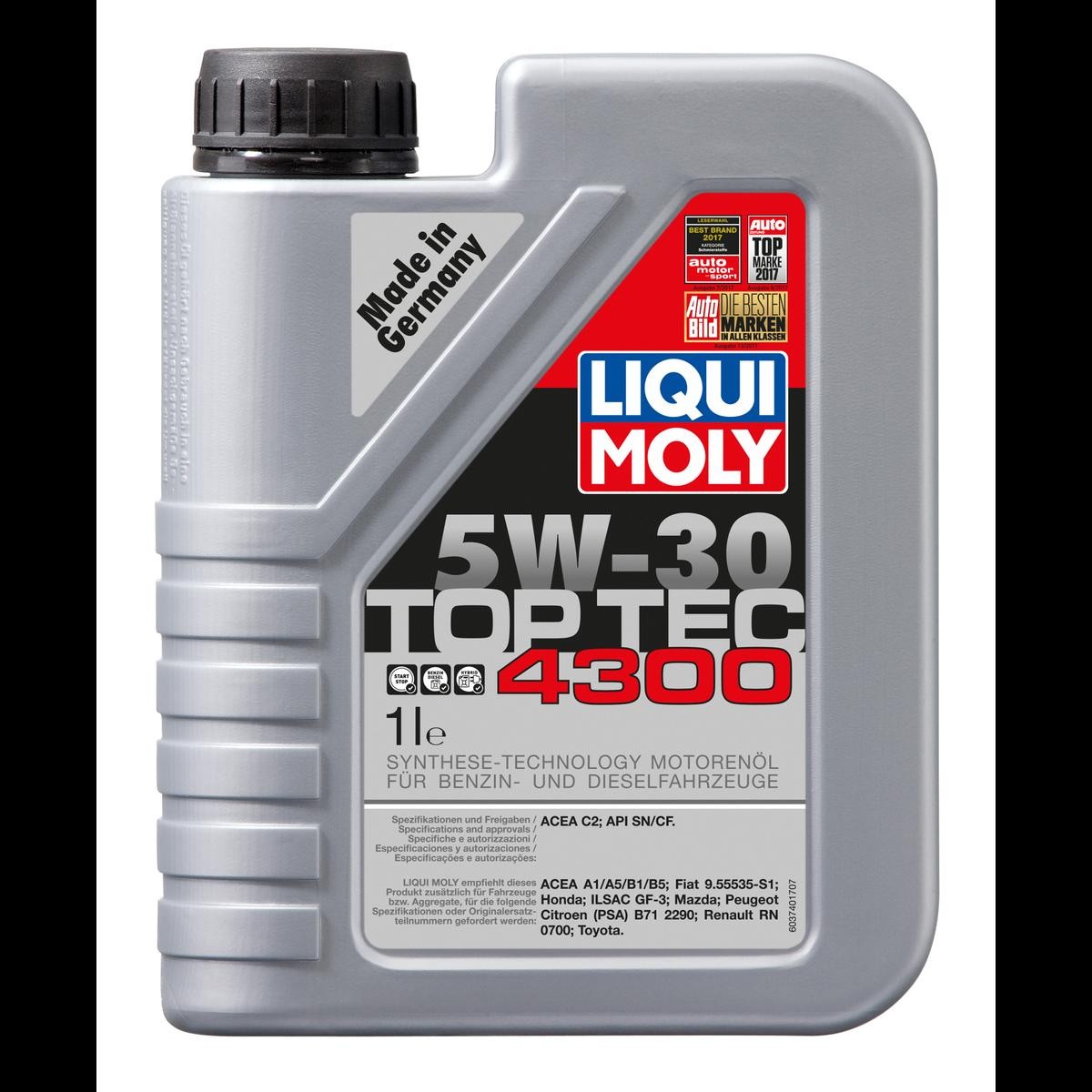 LIQUI MOLY Motoröl MERCEDES-BENZ,OPEL,FORD 3740 Motorenöl,Öl,Öl für Motor von Liqui Moly