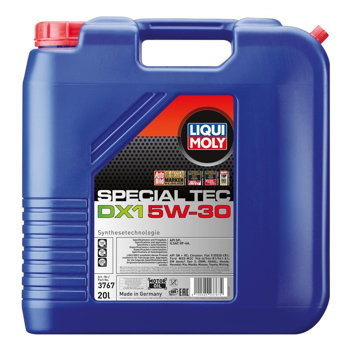 LIQUI MOLY Motoröl OPEL,FORD,RENAULT 3767 Motorenöl,Öl,Öl für Motor von Liqui Moly