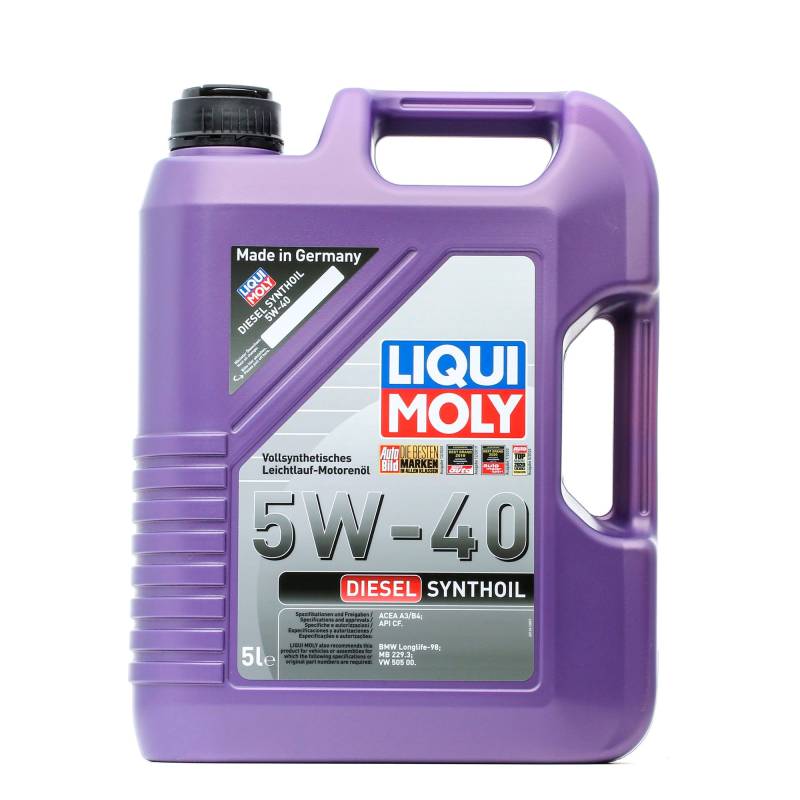 LIQUI MOLY Motoröl VW,AUDI,MERCEDES-BENZ 1341 P000340 Motorenöl,Öl,Öl für Motor von Liqui Moly